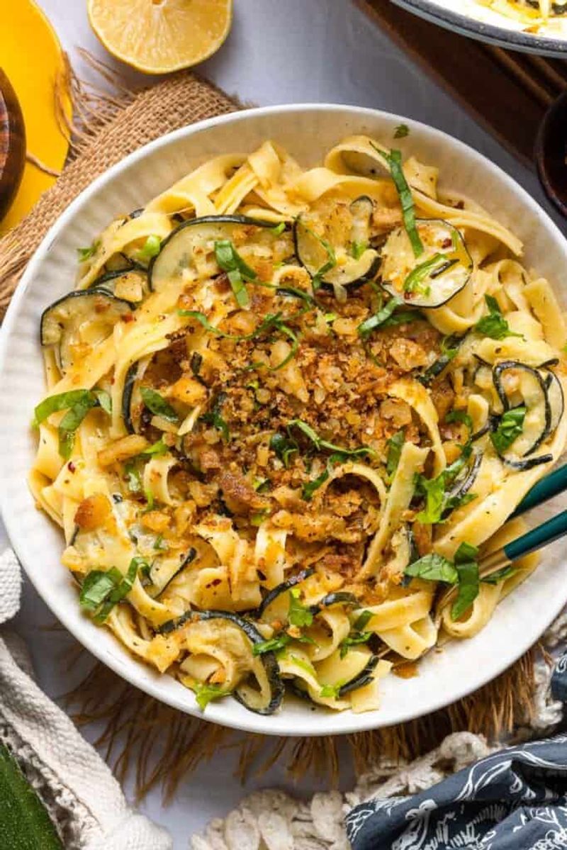Courgette and Lemon Pasta