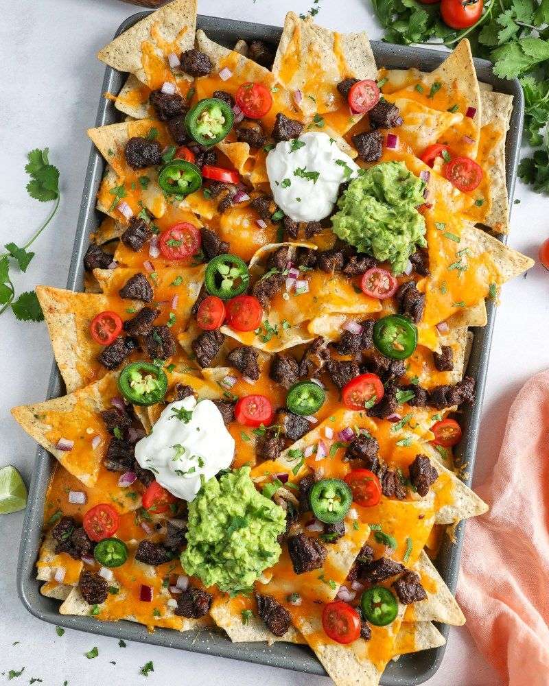 Loaded Nacho Lunch Plate
