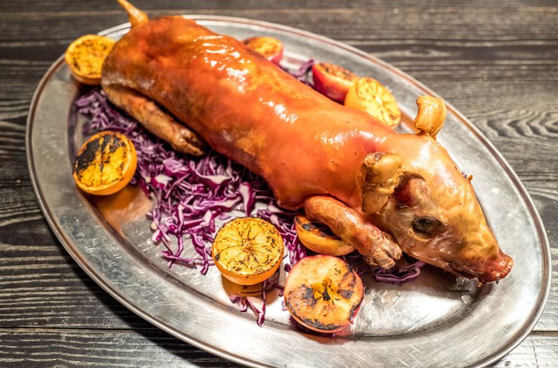 Whole Roasted Suckling Pig