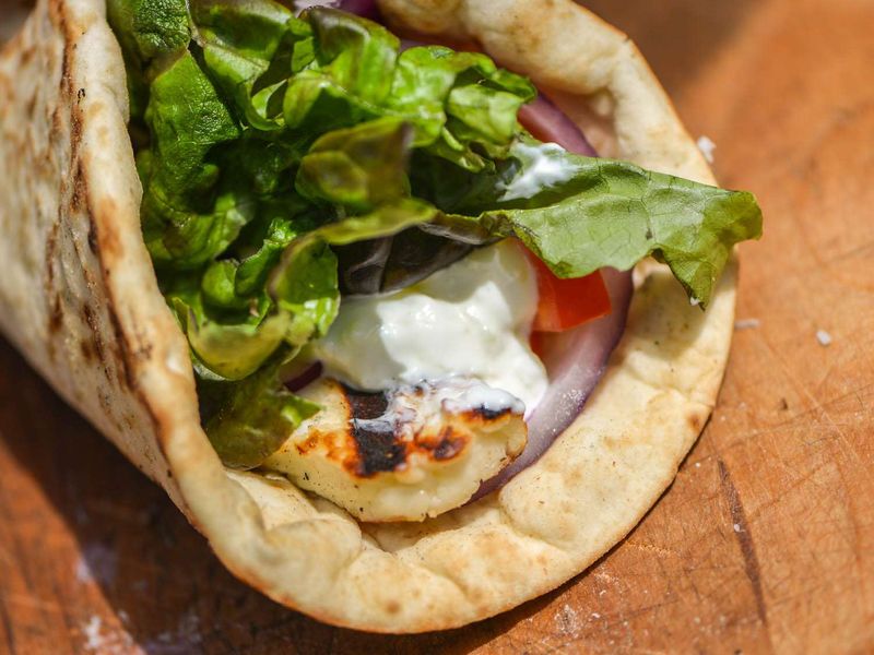 Wrap It Into a Flatbread Sandwich