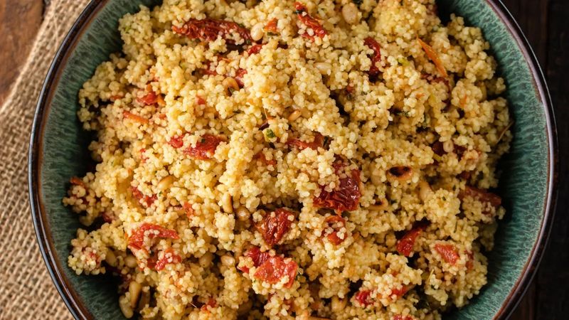 Sundried Tomato and Basil Couscous Salad