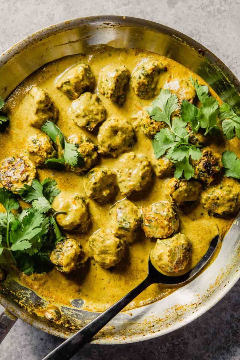 Curry Sauce Meatballs