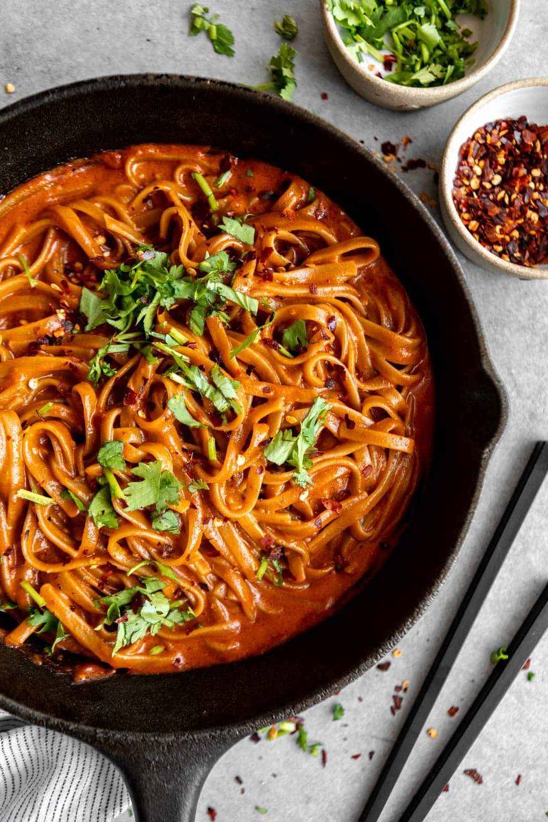 Curry Sauce Egg Fried Noodles