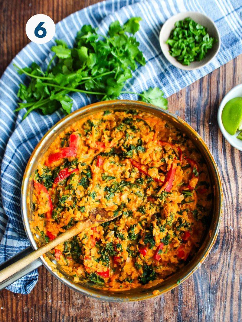 Curry Sauce Lentil Stew