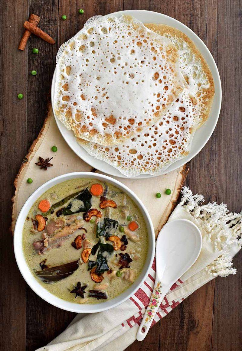 Appam with Stew – Kerala's Sunday Morning Ritual
