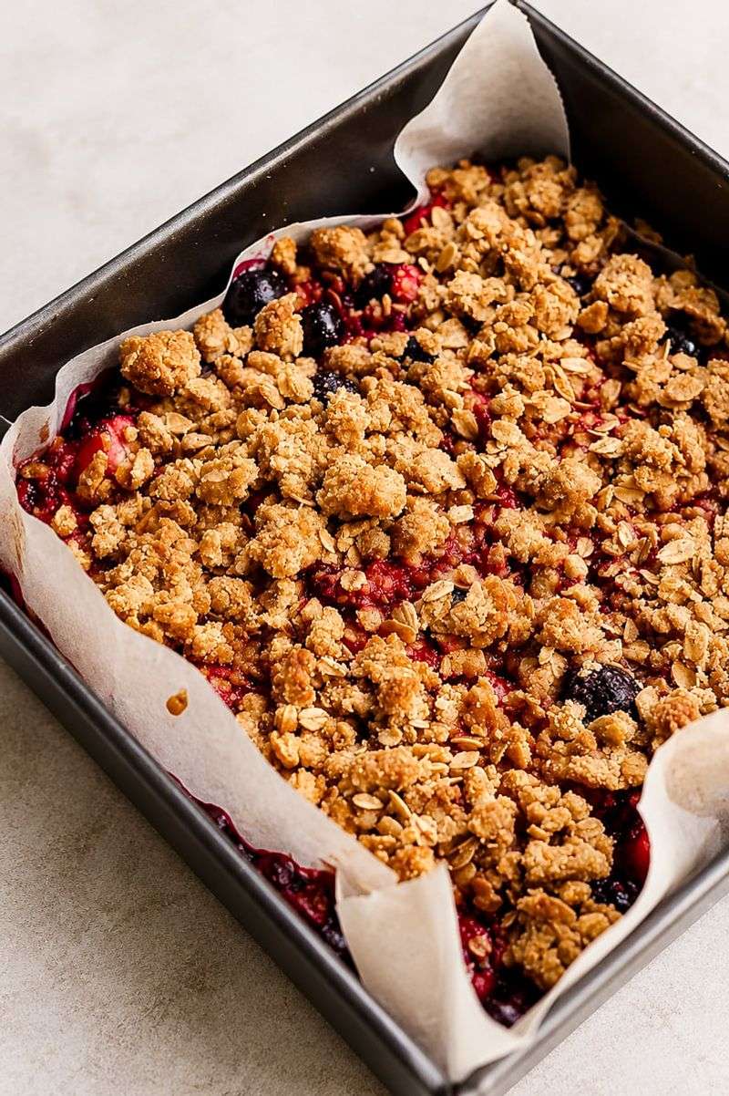 Mixed Berry Crumble