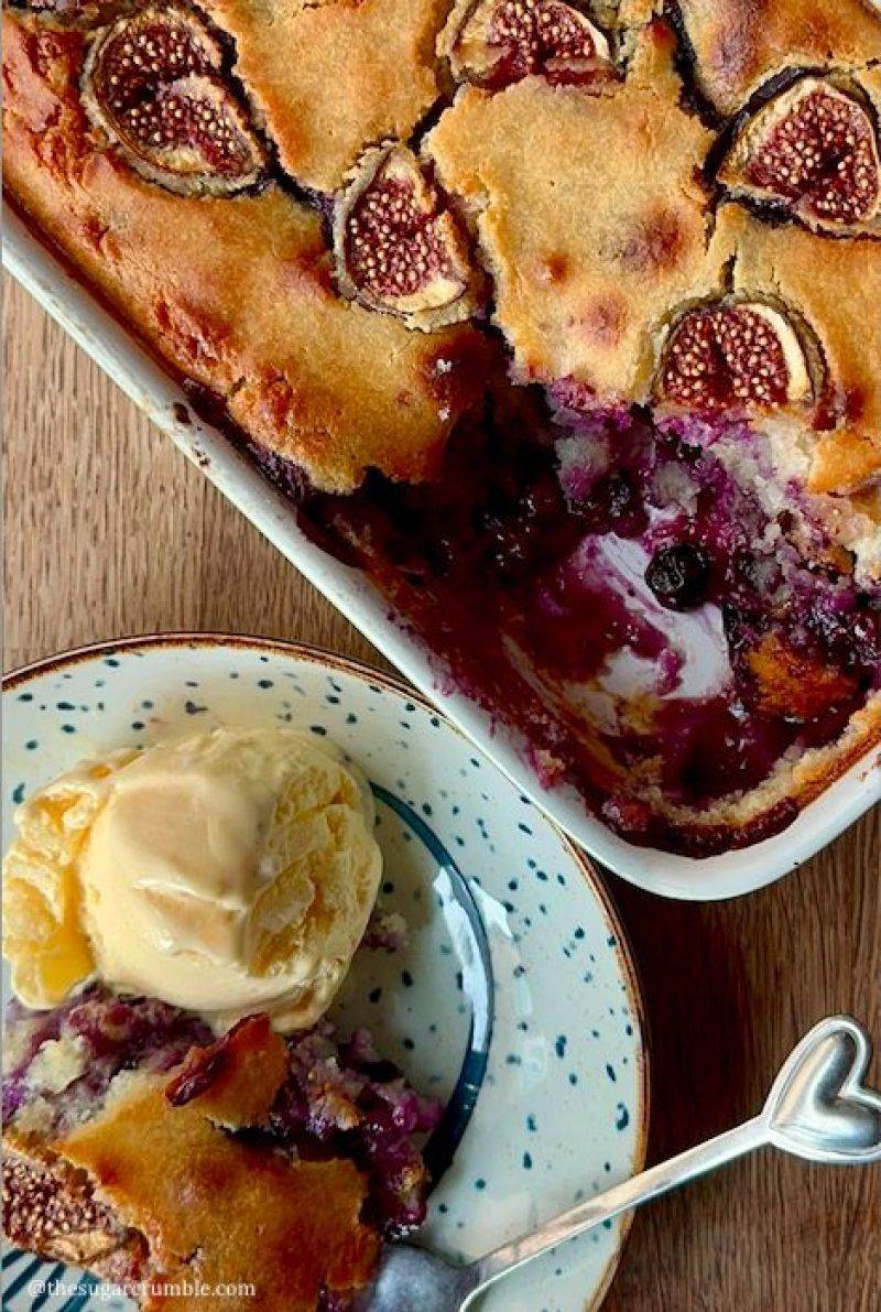 Fig and Orange Crumble