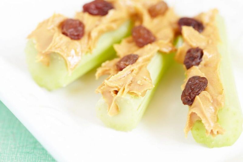 Celery with Almond Butter