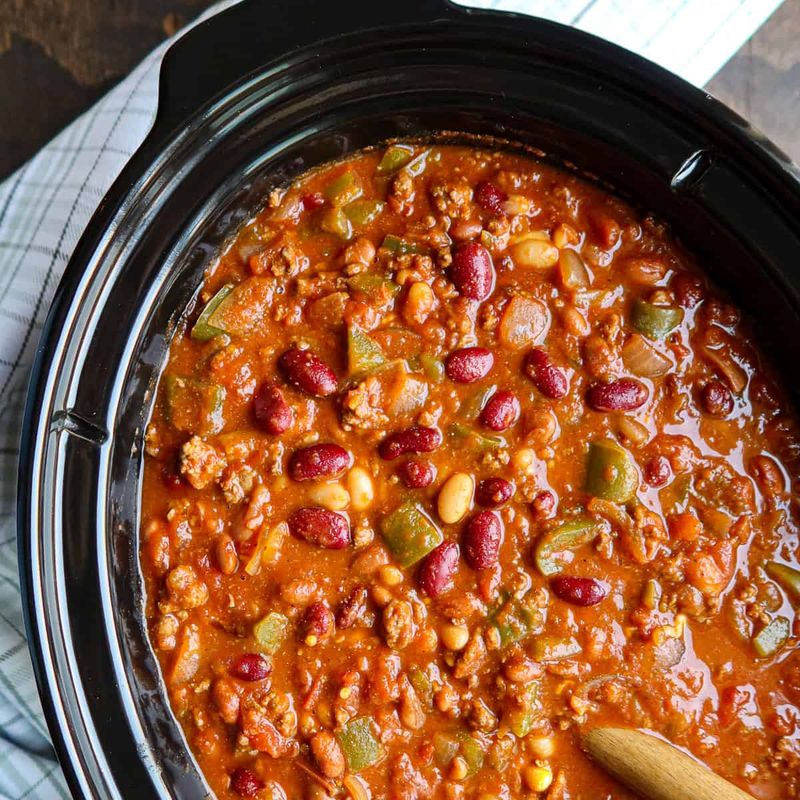 Chili in a Slow Cooker