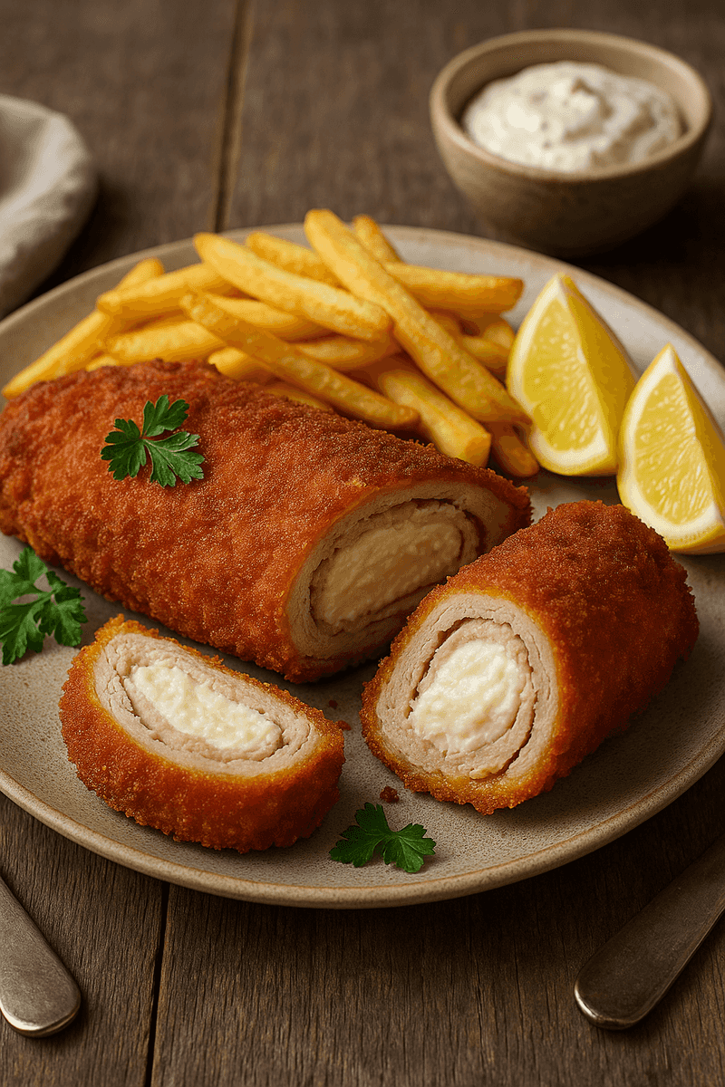 Karađorđeva Šnicla (Stuffed Schnitzel)