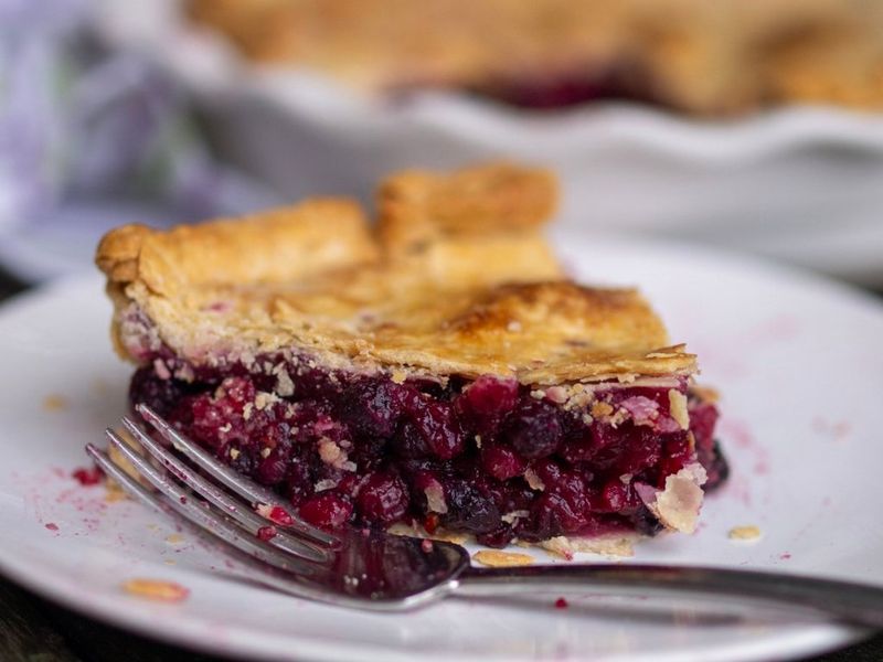 Saskatoon Berry Pie