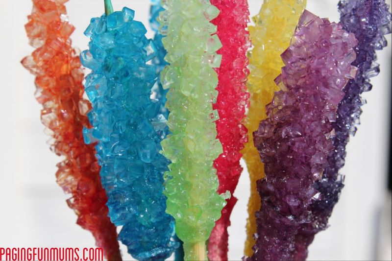 Rock Candy on a Stick