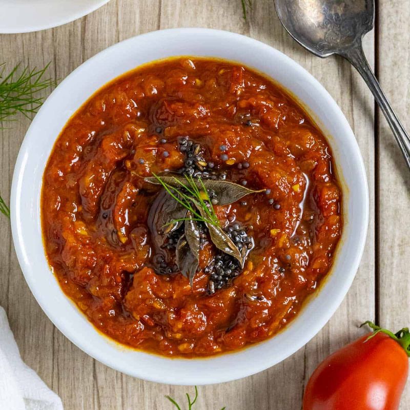 Tomato Onion Chutney