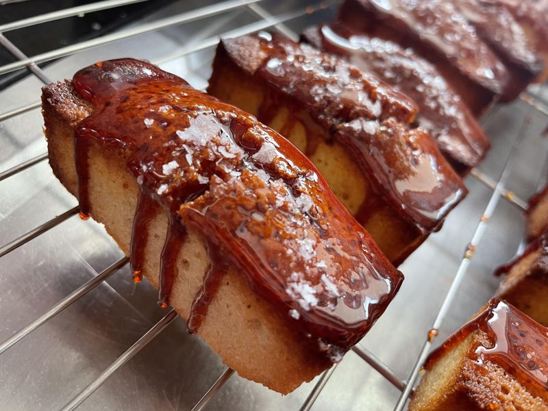 Salted Caramel Financiers