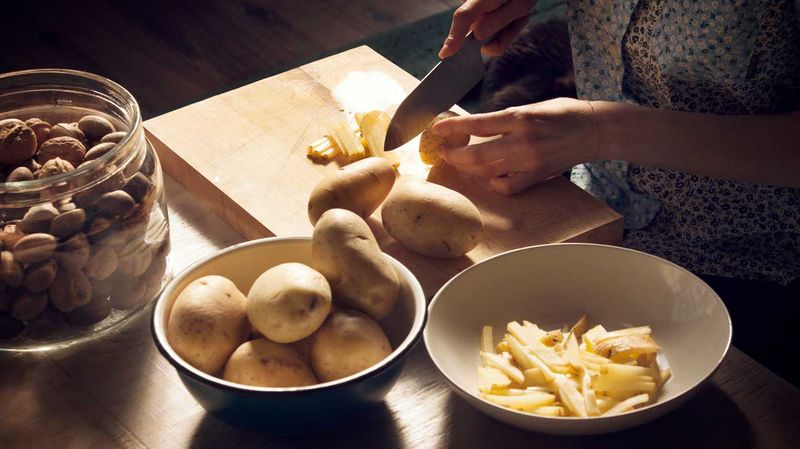 Eating Potatoes