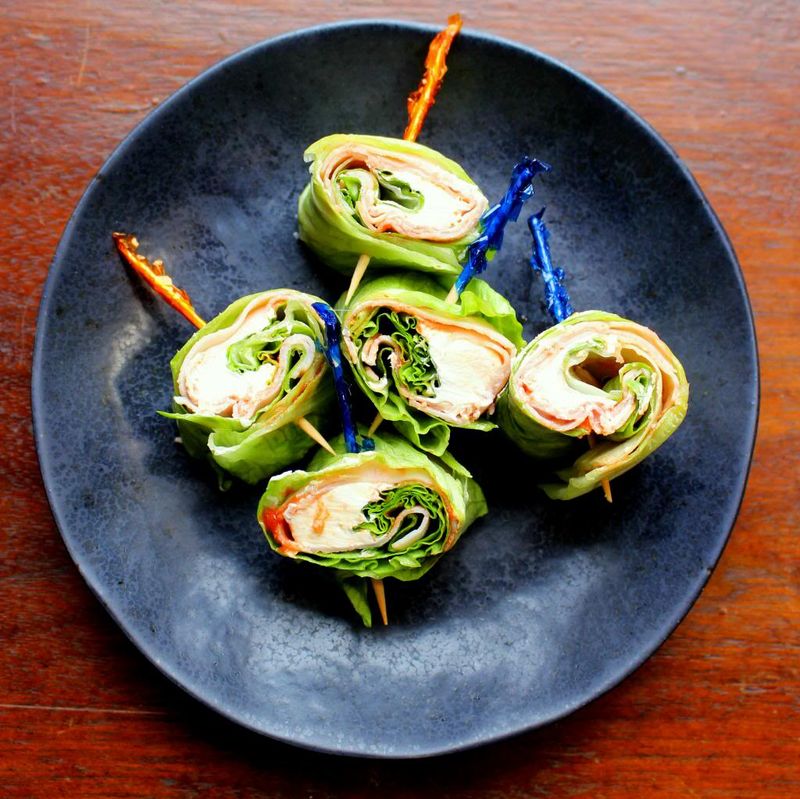 Turkey Roll-Ups With Mustard