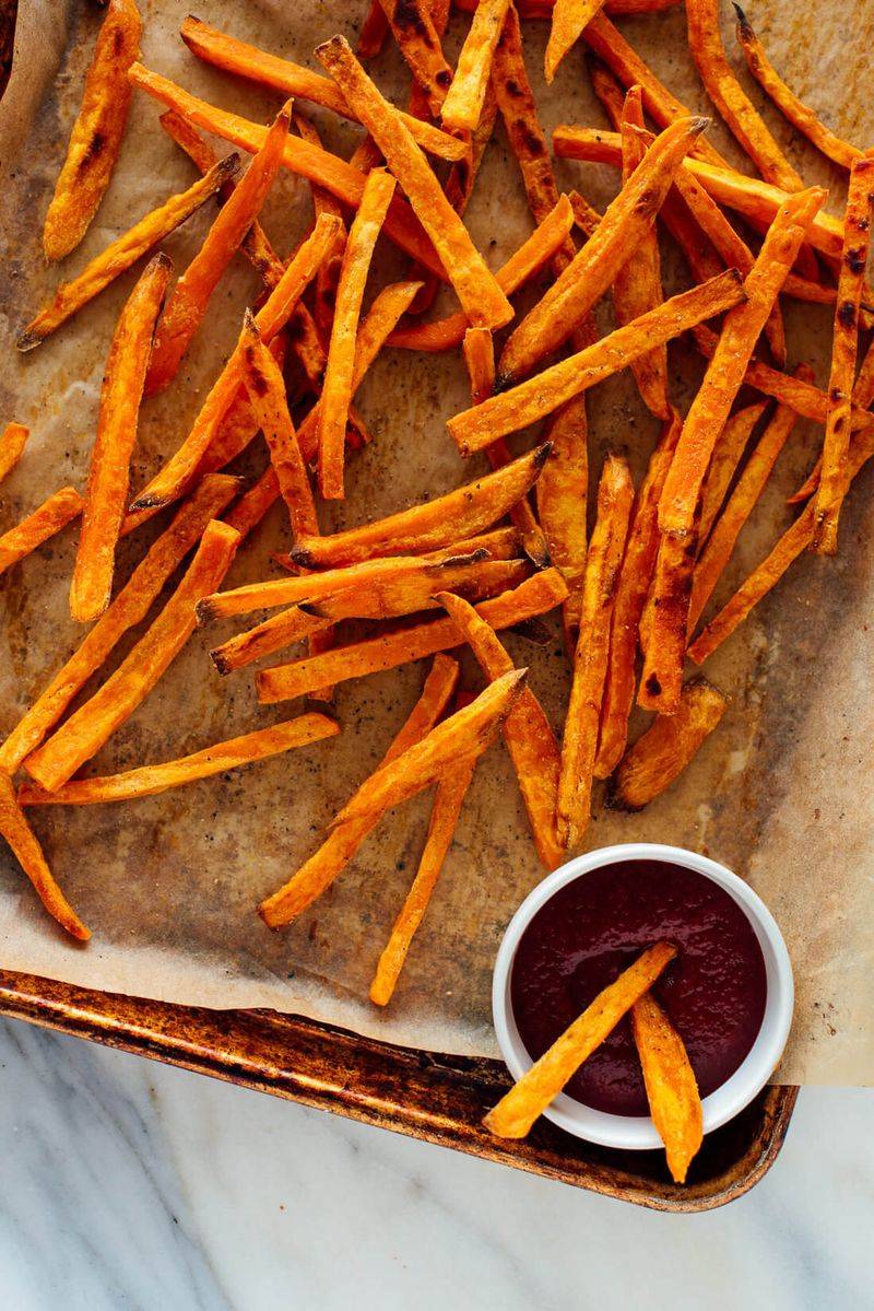 Sweet Potato Fries Baked in the Oven