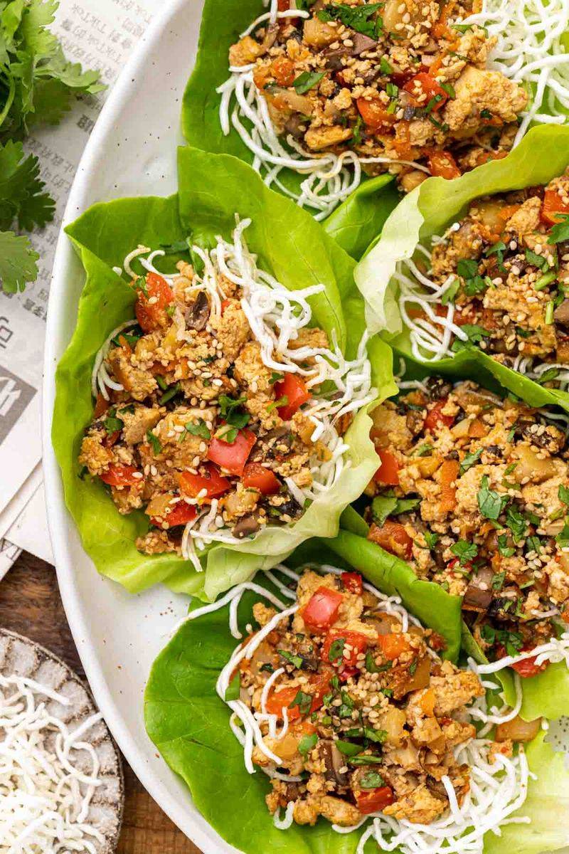 Teriyaki Tofu Wrap