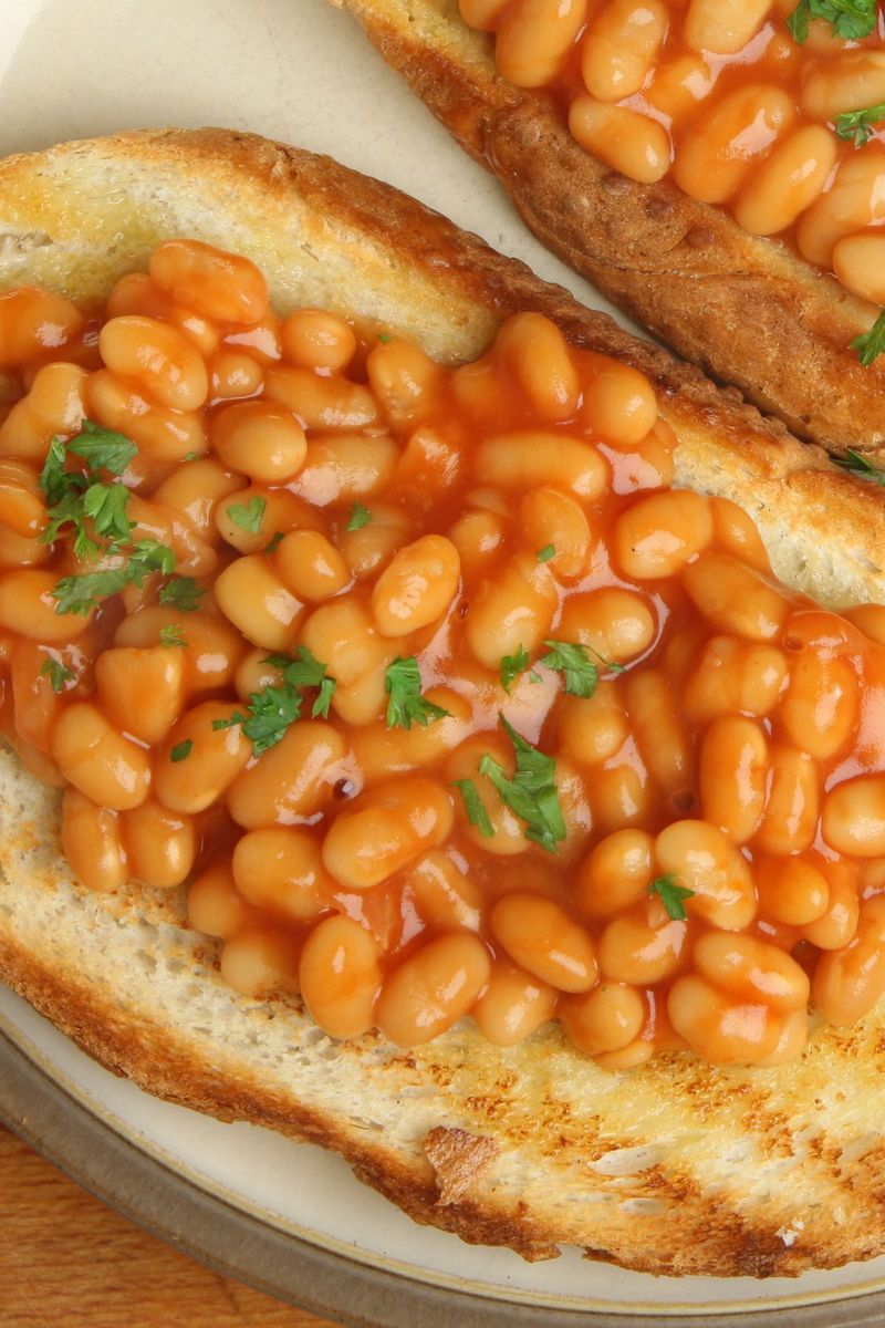 British Baked Beans on Toast