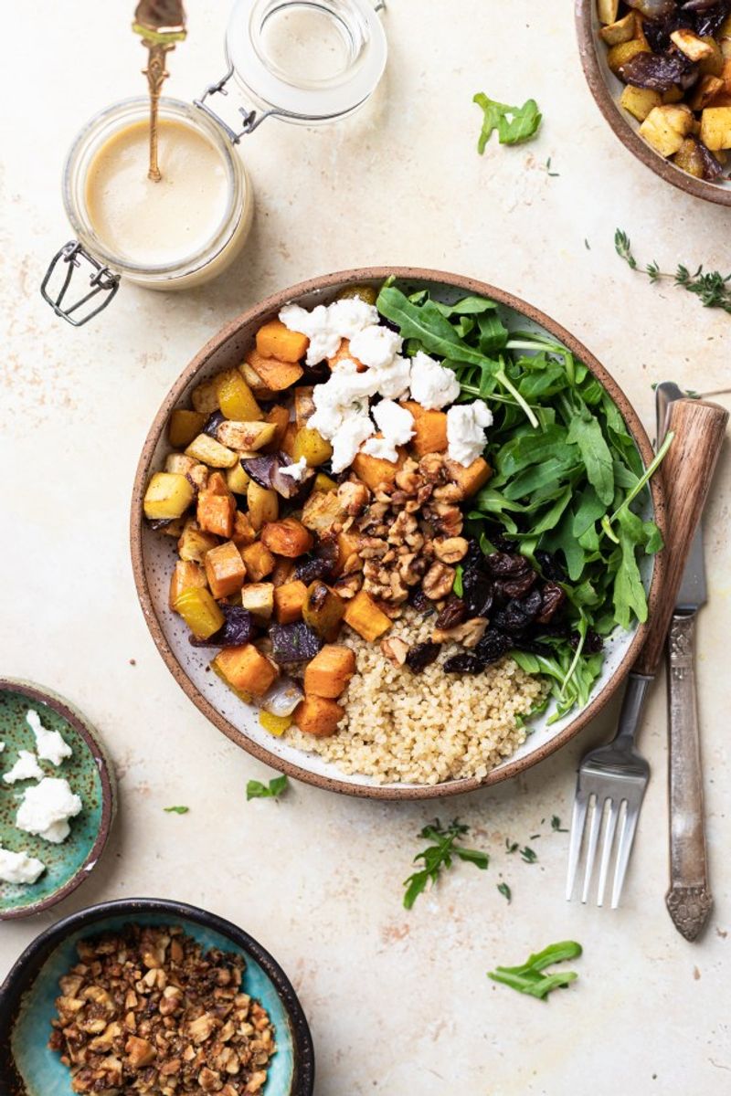 Lemon Tahini Grain Bowl