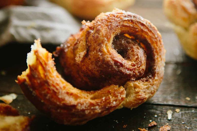 Cinnamon Morning Buns with Orange Glaze