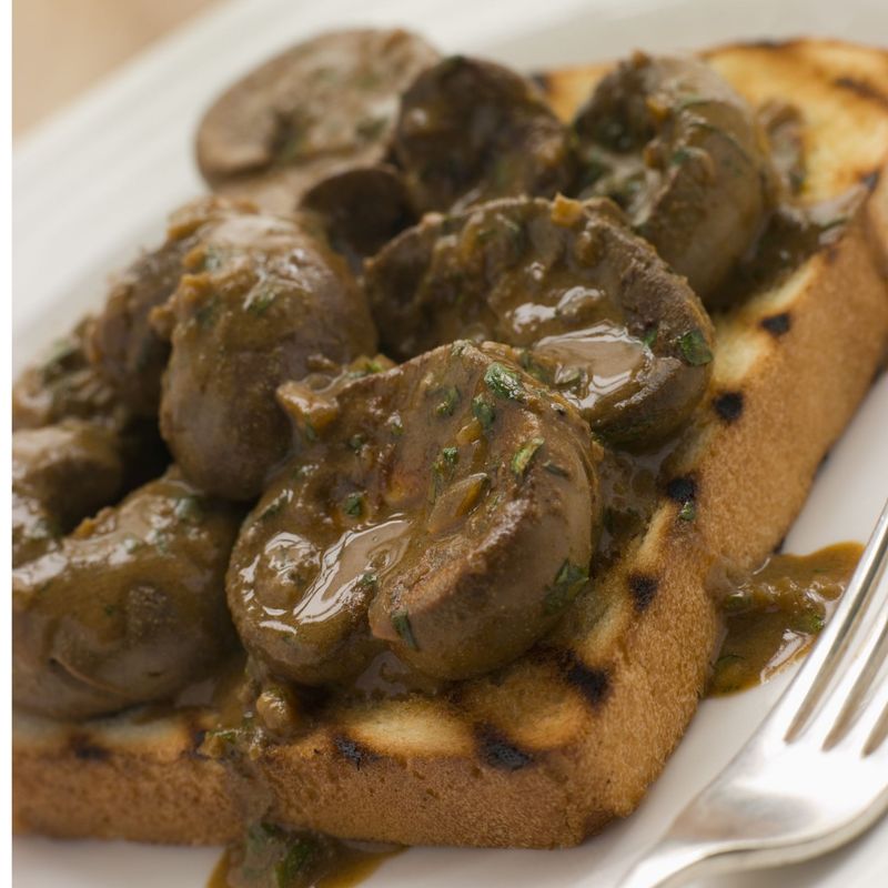 Devilled Kidneys on Toast