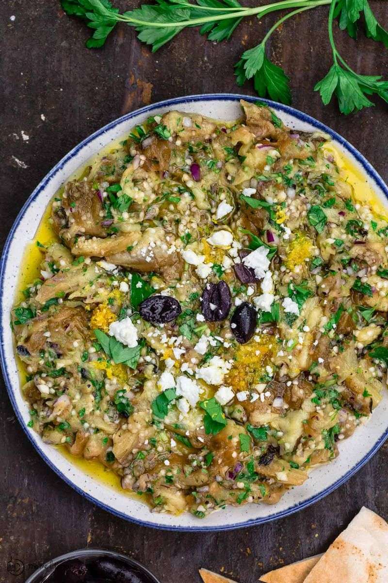 Melitzanosalata (Roasted Eggplant Dip)