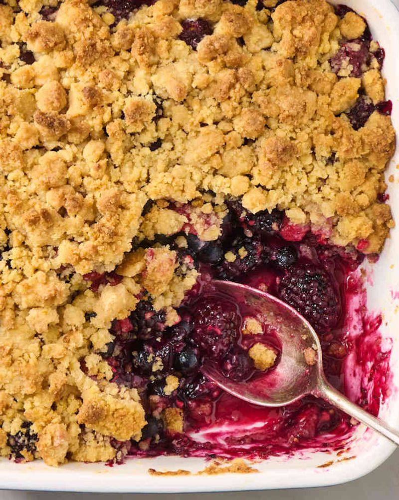 Mixed Berry Crumble
