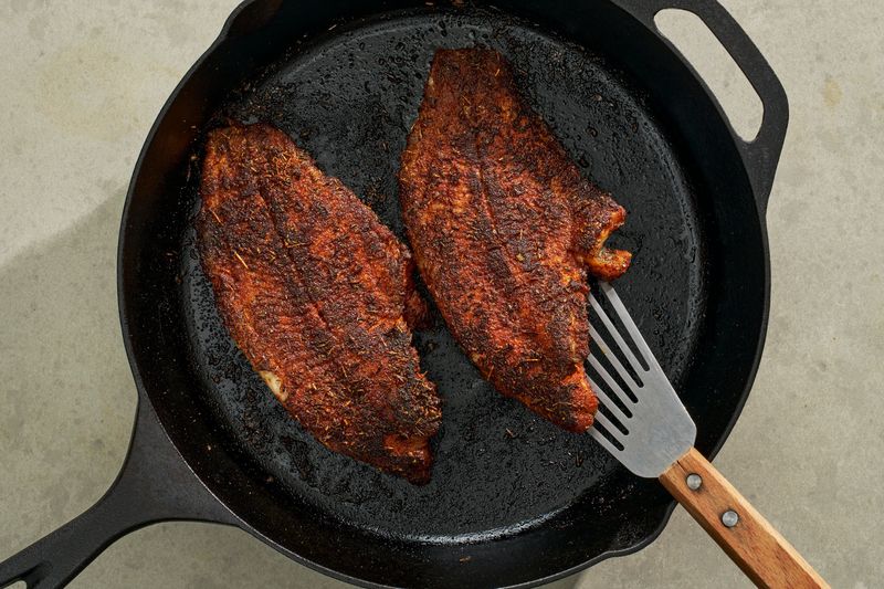 Cajun Blackened Catfish