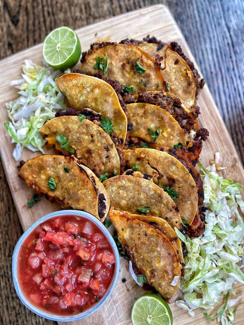 Beef Tacos With Salsa