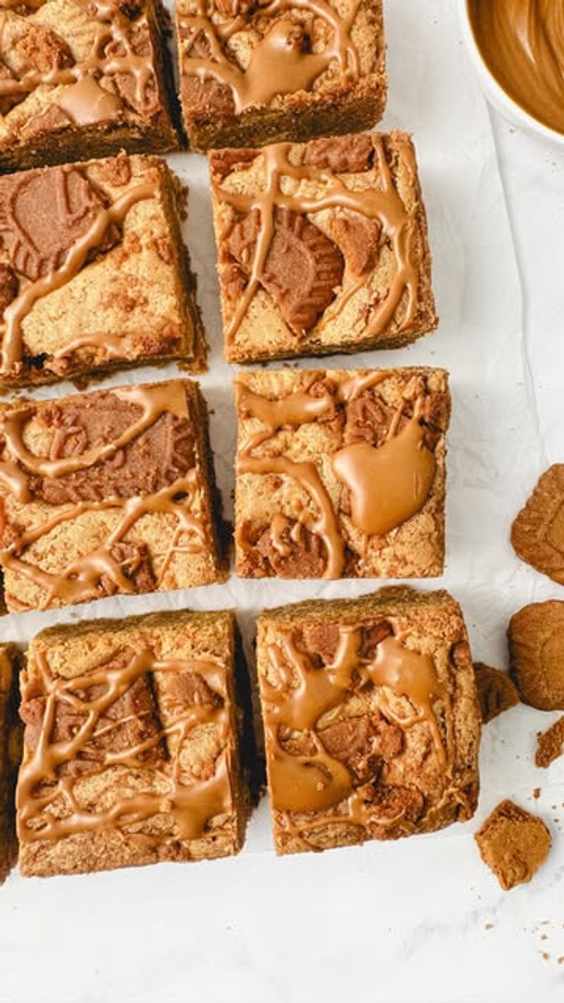 Biscoff Blondies