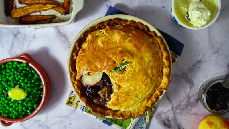 Devonshire Squab Pie - No Pigeons Required
