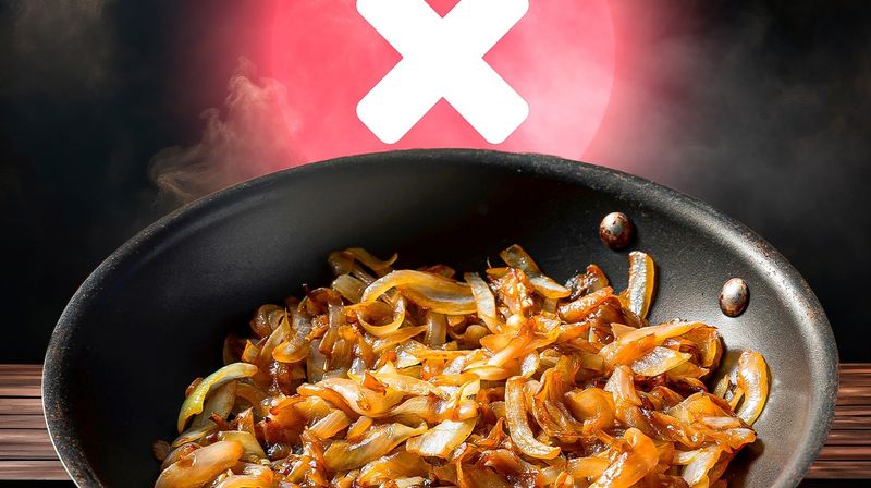 Overcrowding the Pan With Too Many Onions