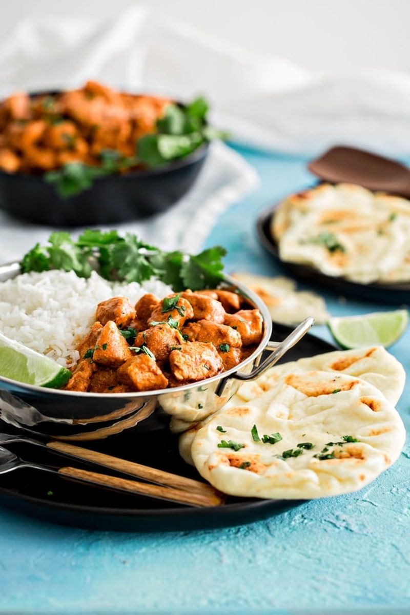 Butter Chicken Curry with Basmati Rice