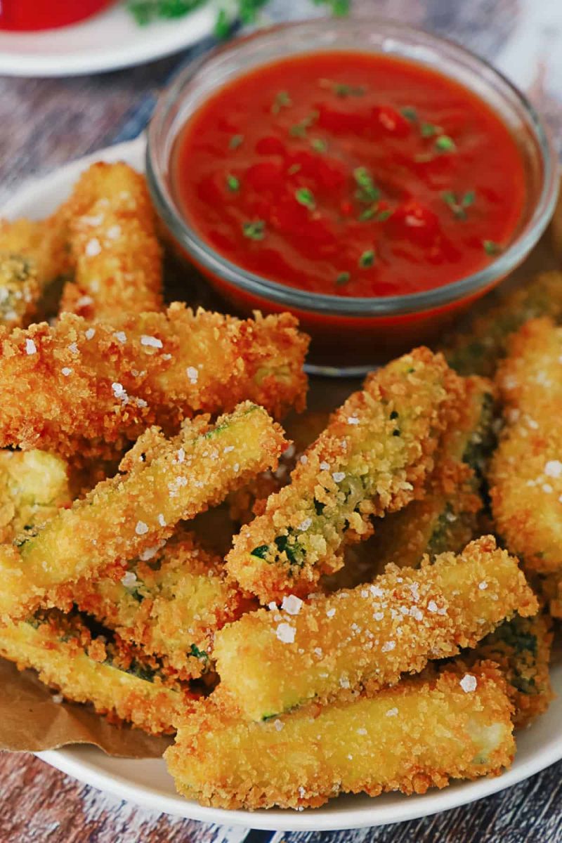 Fried Zucchini Strips