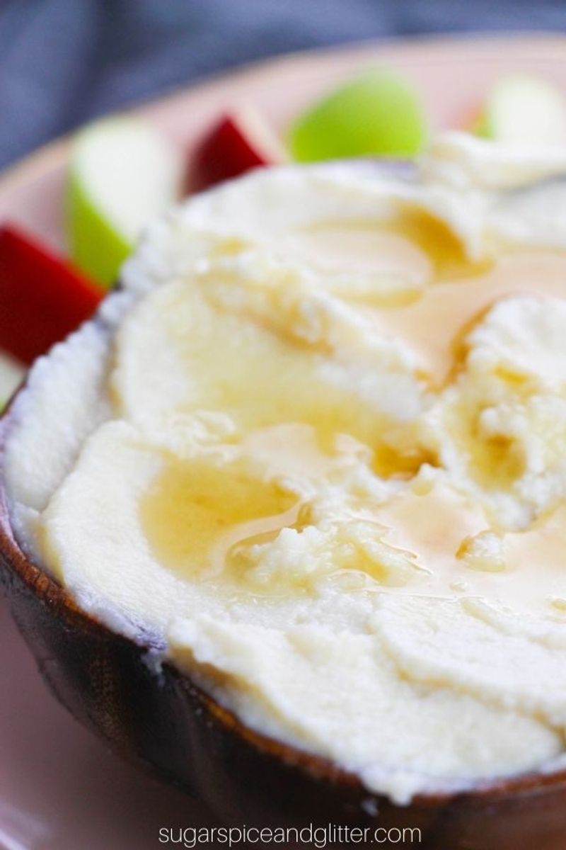 Honey Cinnamon Ricotta Bowl