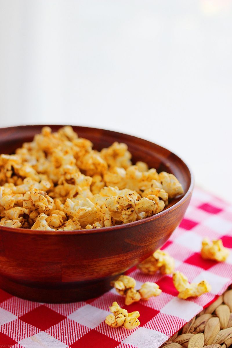 Spiced Popcorn with Brown Butter