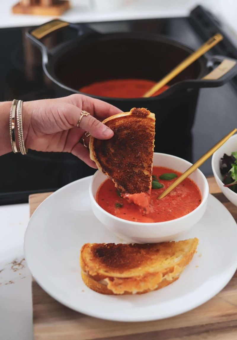 Tomato Soup and Grilled Cheese