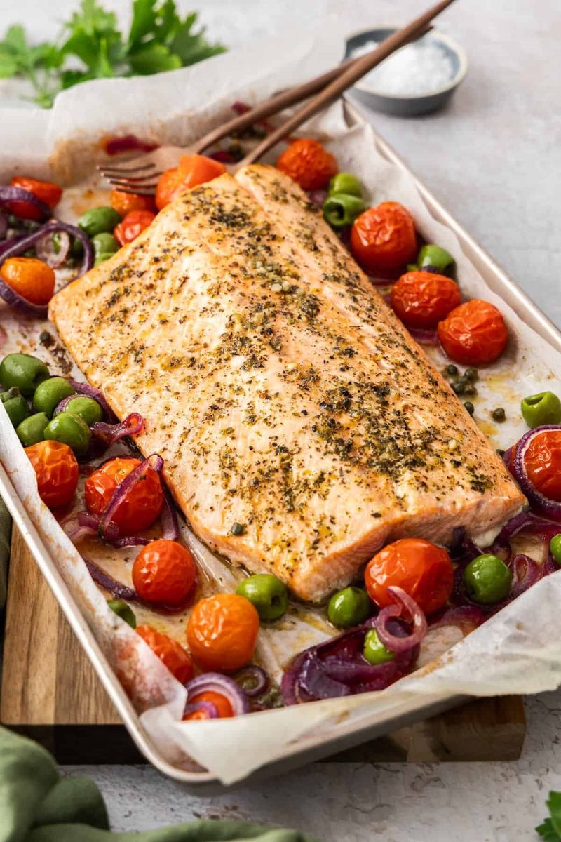 Salmone alla Siciliana