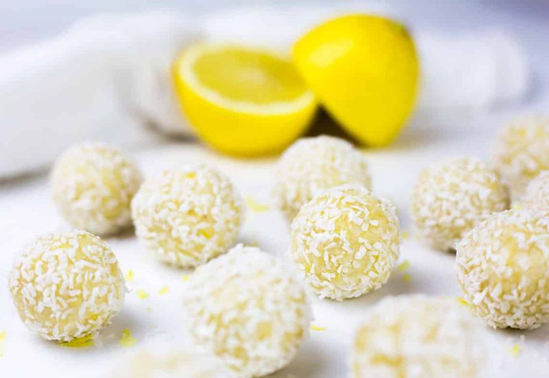 Lemon Coconut Bliss Balls