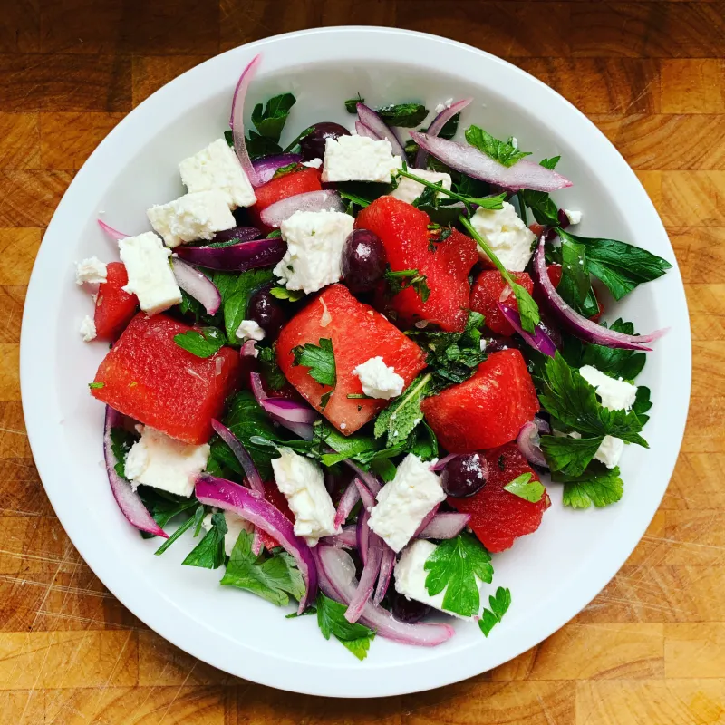 Watermelon Feta Salad