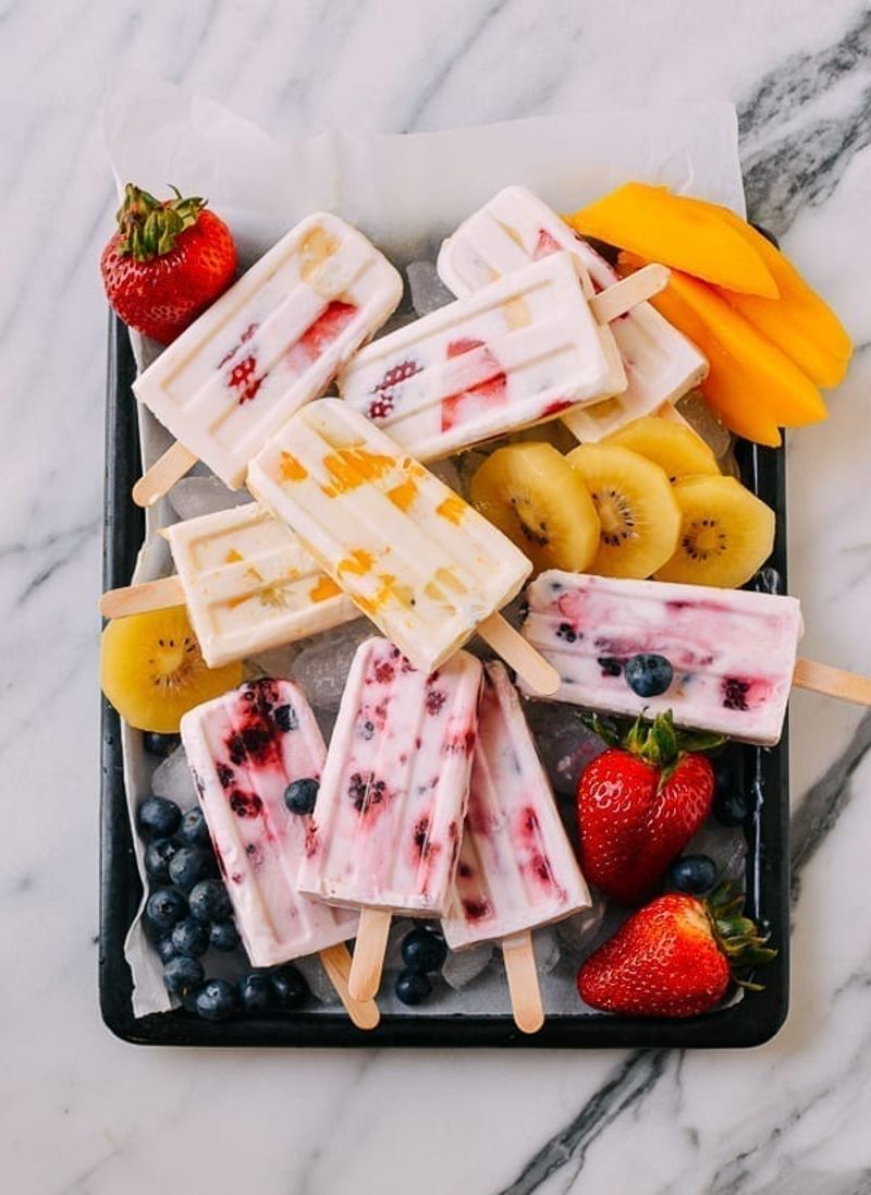 Yoghurt Popsicles