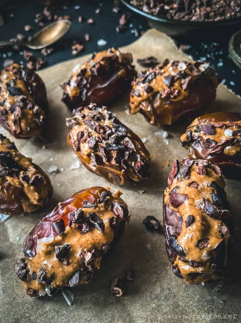 Dates Stuffed with Nut Butter