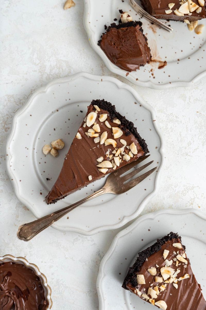 No Bake Nutella Tart