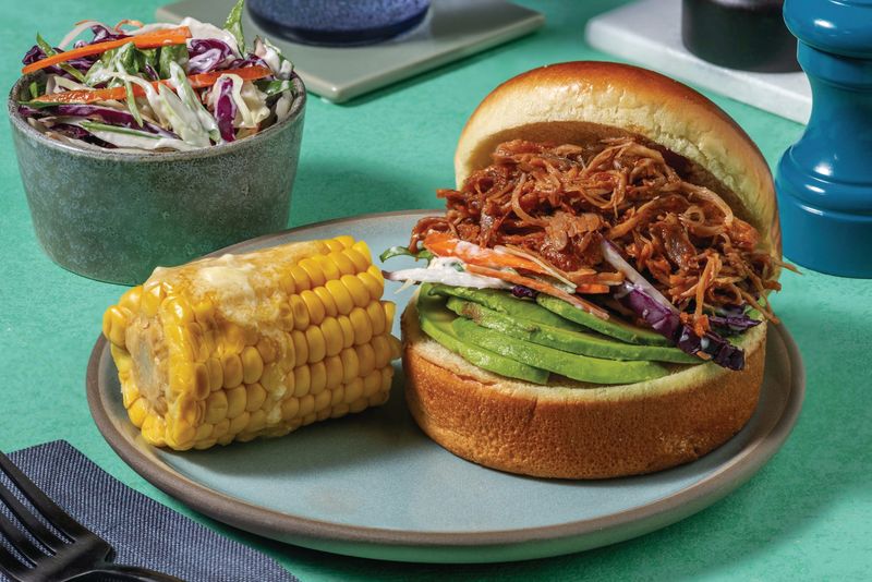 BBQ Pulled Pork Burger