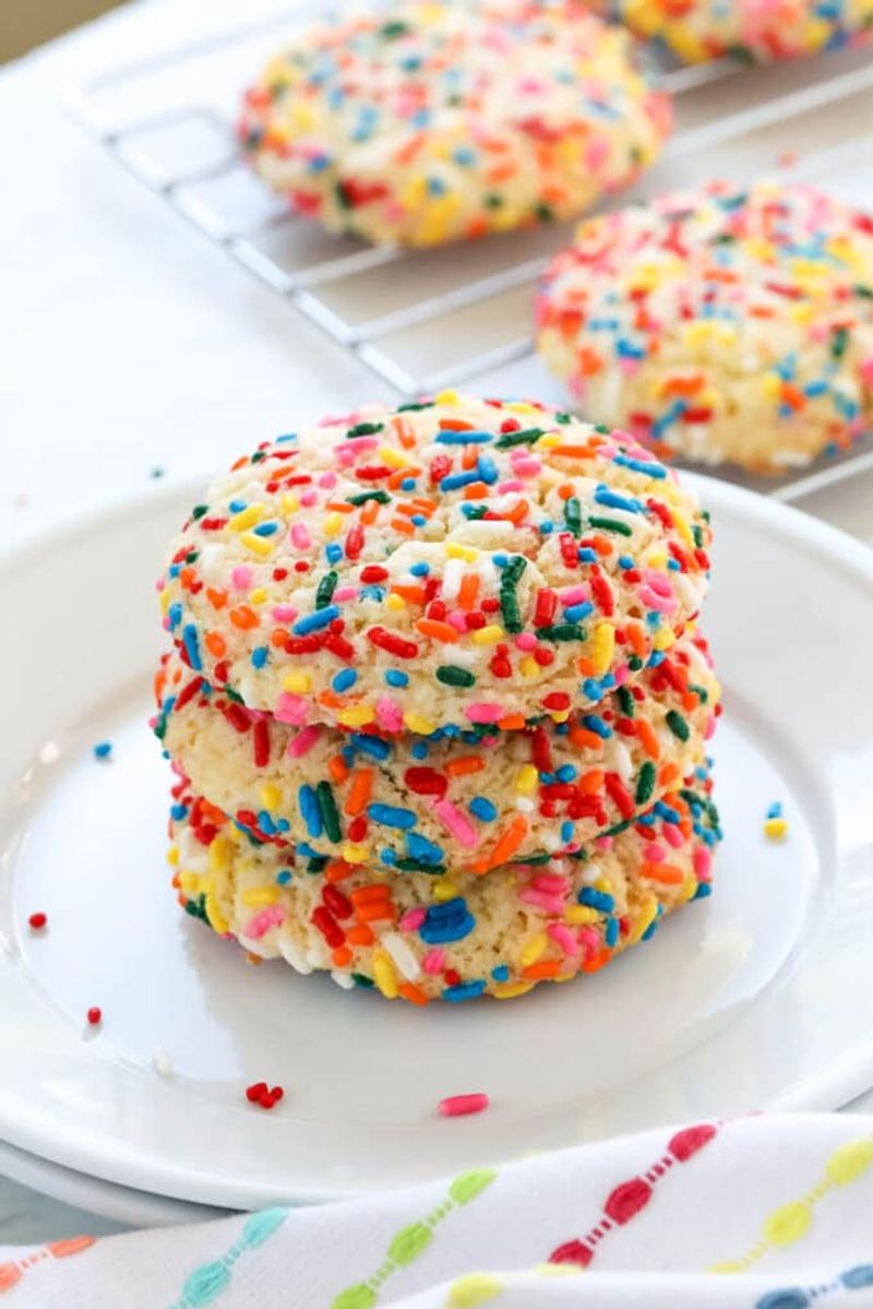 Colorful Funfetti Cookies