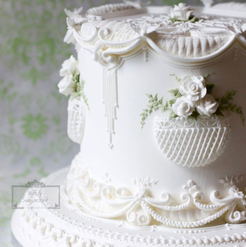 Vintage Lambeth Cake