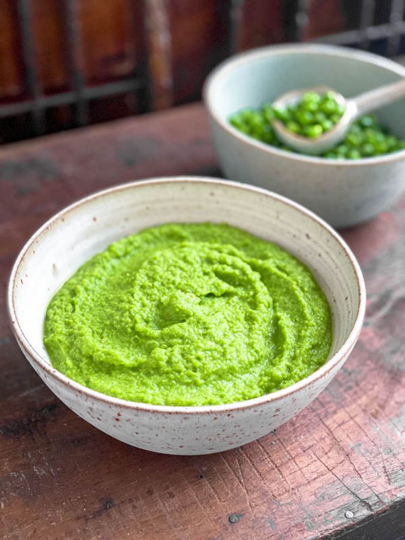 Mint and Pea Puree