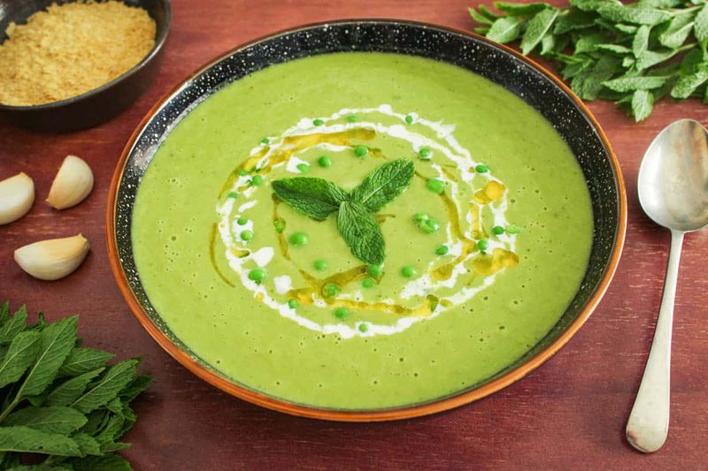 Pea and Mint Soup
