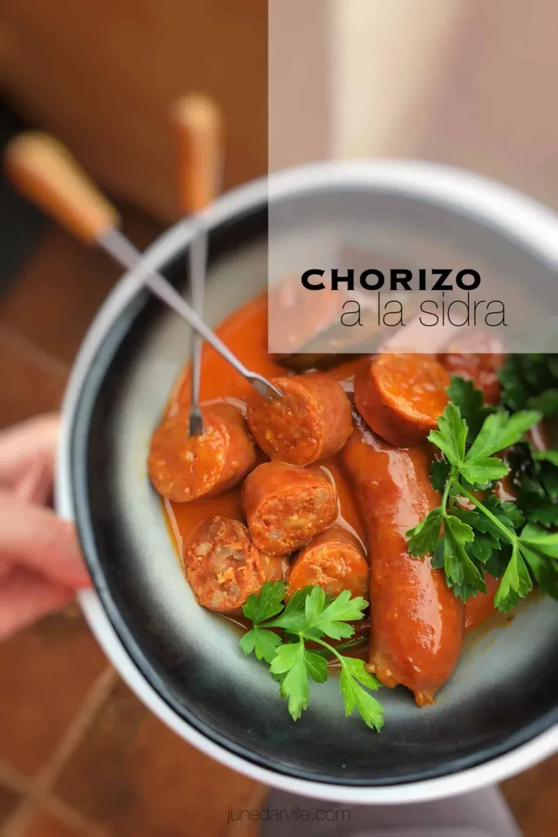 Chorizo a la Sidra (Chorizo in Cider)